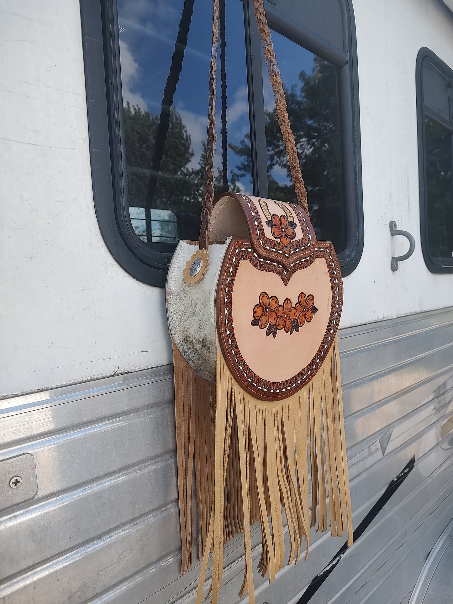 Rope em' Cowgirl Round Cross Body Bag