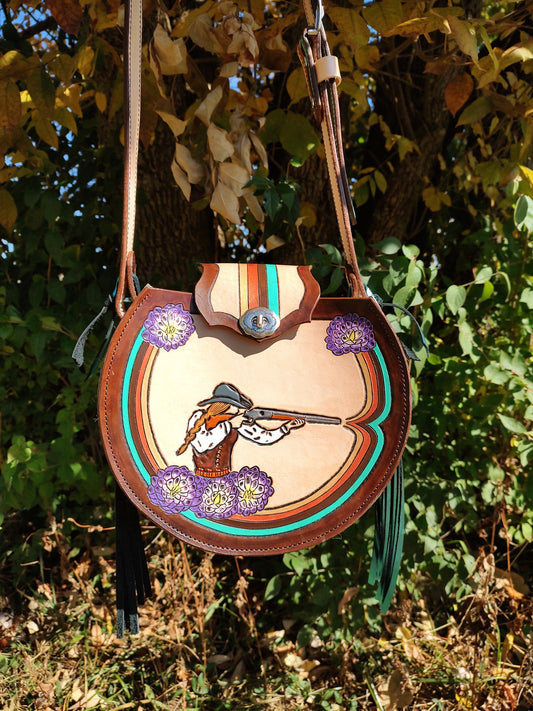 Retro Cowgirl Purse